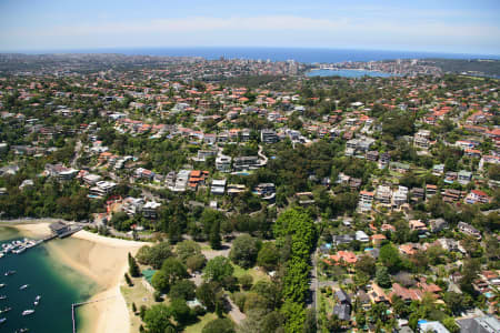 Aerial Image of CLONTARF AND BALGOWLAH HEIGHTS TO MANLY