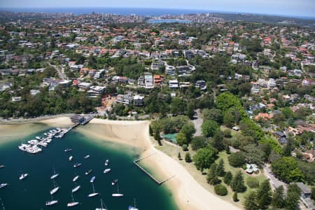 Aerial Image of CLONTARF AND SANDY BAY, NSW