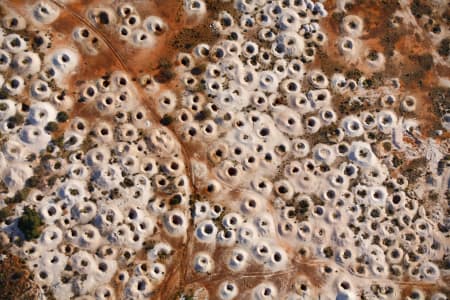 Aerial Image of OPAL MINES, WHITE CLIFFS, NSW