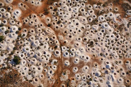 Aerial Image of WHITE CLIFFS OPAL DIGS