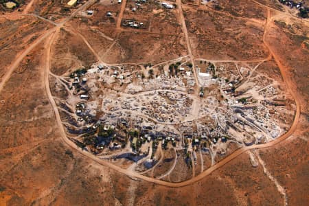 Aerial Image of WHITE CLIFFS OPAL TOWN, NSW