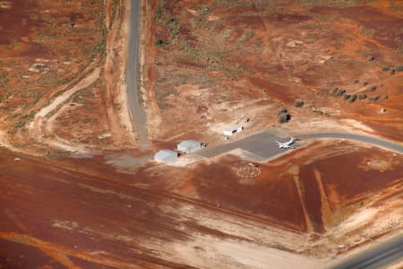 Aerial Image of WHITE CLIFFS AIRPORT TERMINAL