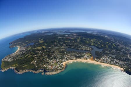 Aerial Image of AVOCA BEACH