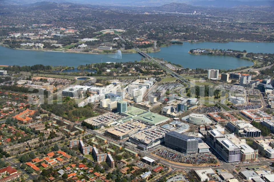 Aerial Image of Canberra City