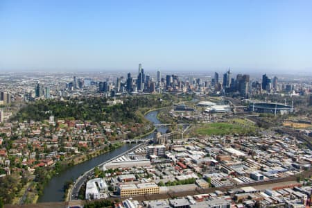 Aerial Image of RICHMOND TO MELBOURNE CITY