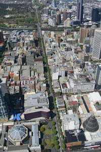 Aerial Image of SWANSTON STREET, MELBOURNE
