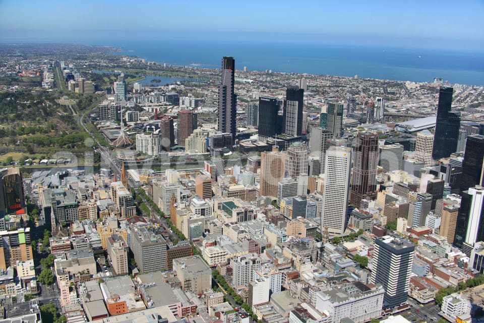 Aerial Image of South Over Melbourne