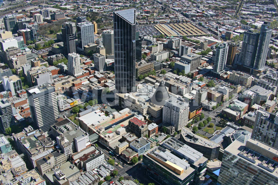 Aerial Image of Melbourne Central Area