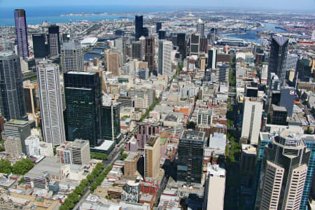 Aerial Image of MELBOURNE CITY CENTRE