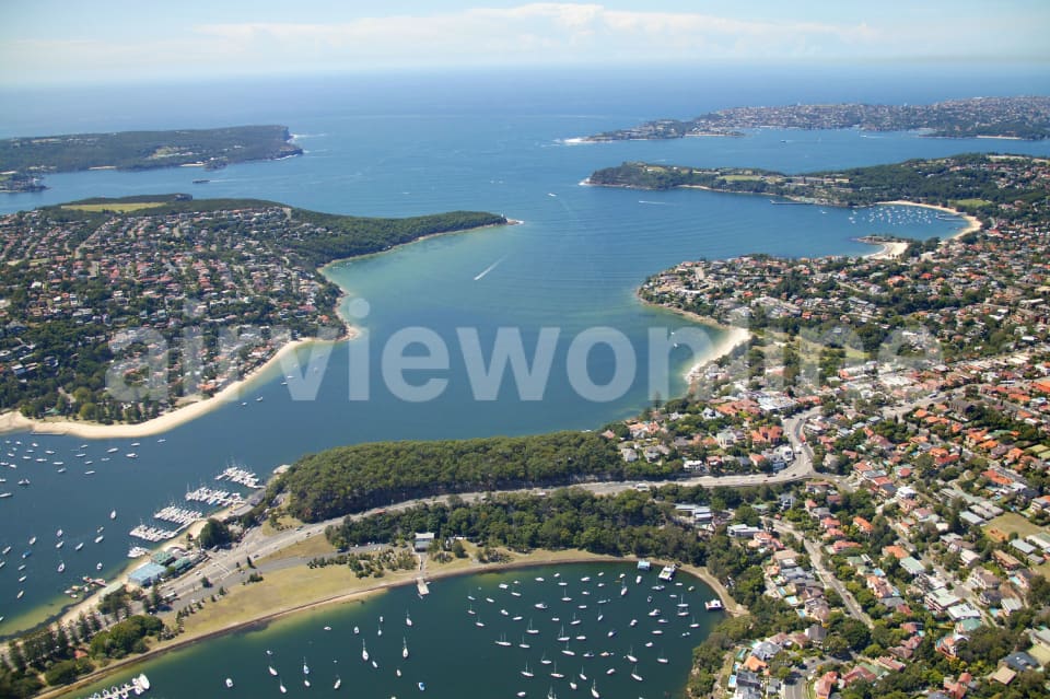 Aerial Image of The Spit, Mosman