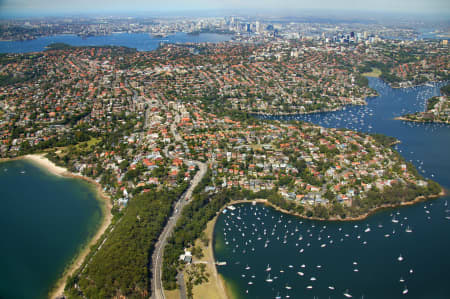 Aerial Image of THE SPIT AND BEAUTY POINT, MOSMAN
