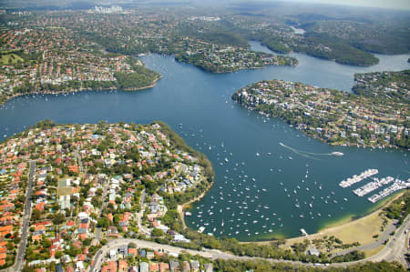 Aerial Image of PEARL BAY AND BEAUTY POINT, MOSMAN