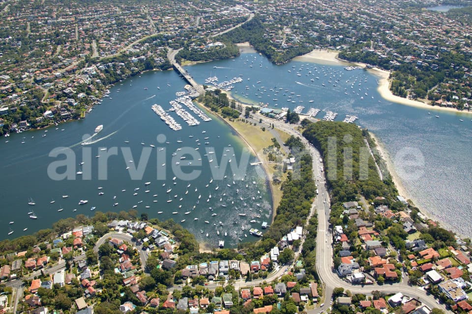 Aerial Image of The Spit and Pearl Bay, Mosman