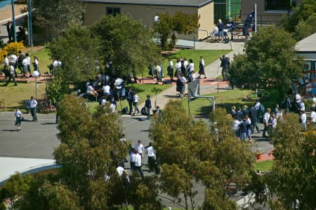 Aerial Image of HIGH SCHOOL PLAYGROUND