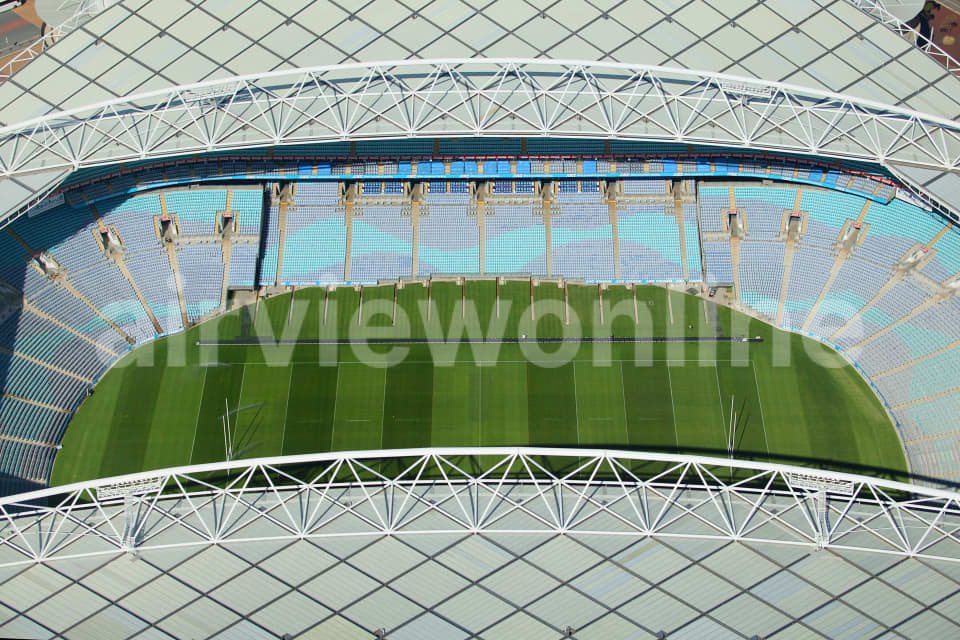 Aerial Image of ANZ Stadium, Olympic Park Sydney