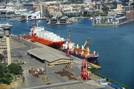 Aerial Image of BARANGAROO, MILLERS POINT, SYDNEY