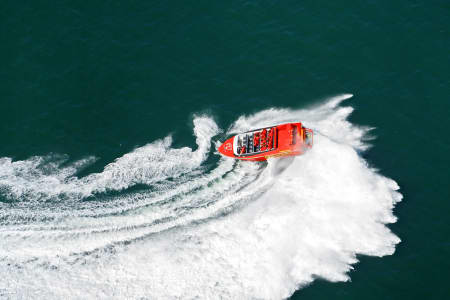 Aerial Image of OZ JETBOATING, SYDNEY HARBOUR