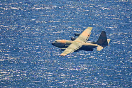 Aerial Image of RAAF HERCULES C-130