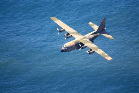 Aerial Image of RAAF HERCULES C-130