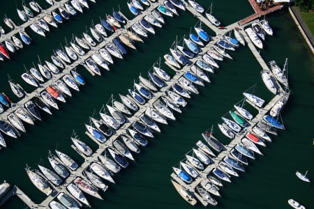 Aerial Image of SAILING BOAT TREE