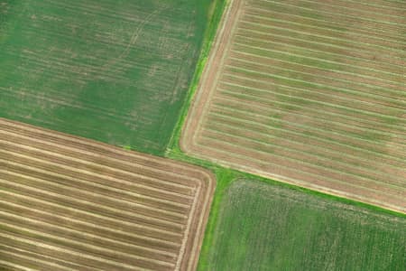 Aerial Image of GREEN PATCHWORK