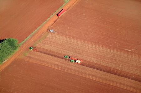 Aerial Image of RED AND GREEN FARMING