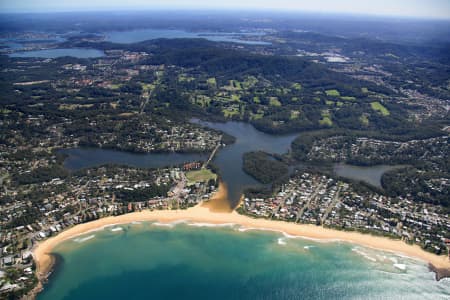Aerial Image of AVOCA BEACH, NSW
