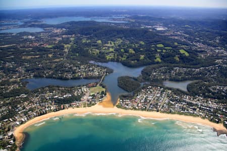 Aerial Image of AVOCA BEACH, NSW