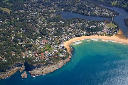 Aerial Image of AVOCA BEACH AERIAL PHOTO