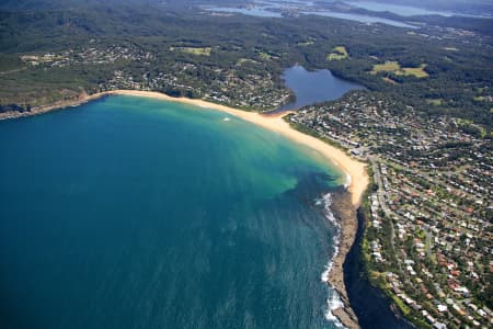 Aerial Image of COPACABANA AND MACMASTERS BEACH