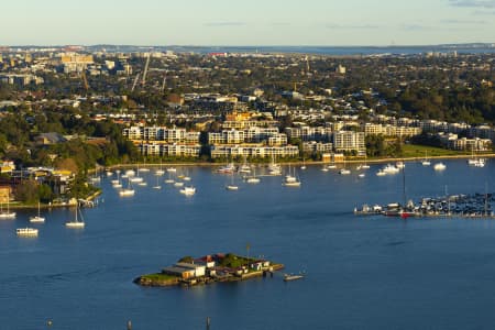 Aerial Image of ROZELLE DUSK