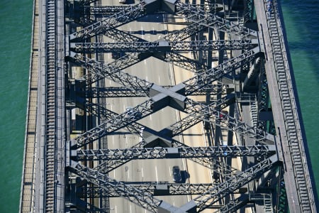 Aerial Image of SYDNEY HARBOUR BRIDGE IRONWORK