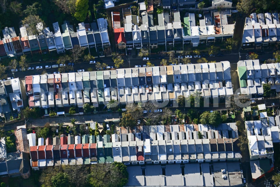 Aerial Image of Terrace Houses, Paddington NSW