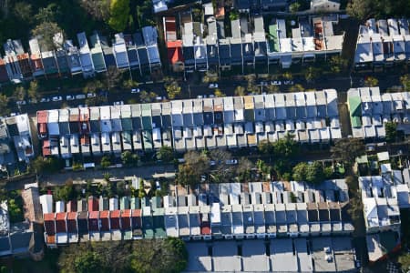 Aerial Image of TERRACE HOUSES, PADDINGTON NSW