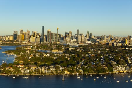 Aerial Image of BALMAIN DUSK