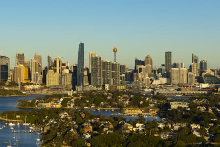 Aerial Image of BALMAIN DUSK