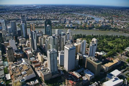 Aerial Image of BRISBANE CITY TO THE SEA