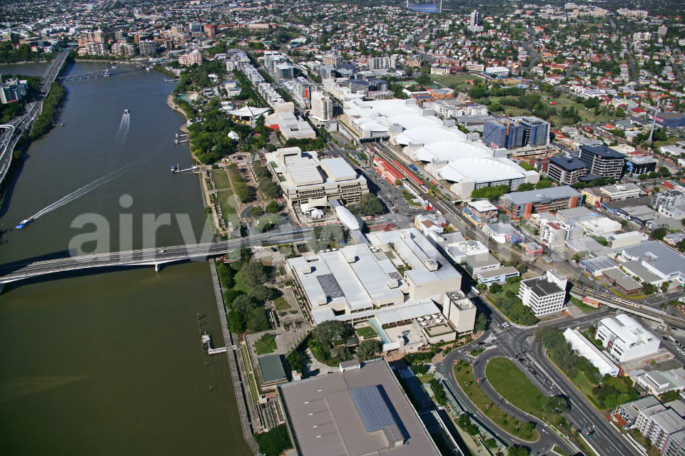 Aerial Image of Qld Museum, Brisbane