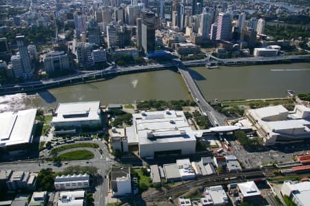 Aerial Image of SOUTH BRISBANE TO BRISBANE CBD