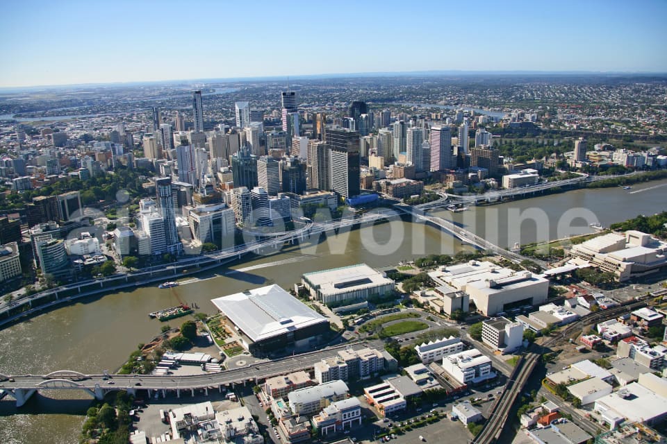 Aerial Image of Qld Gallery, Brisbane