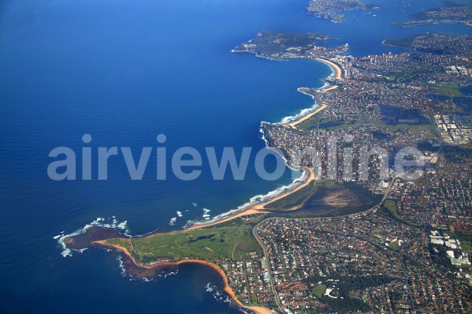 Aerial Image of Long Reef to Manly