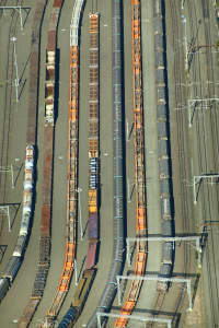 Aerial Image of ENFIELD MARSHALLING YARDS, SYDNEY