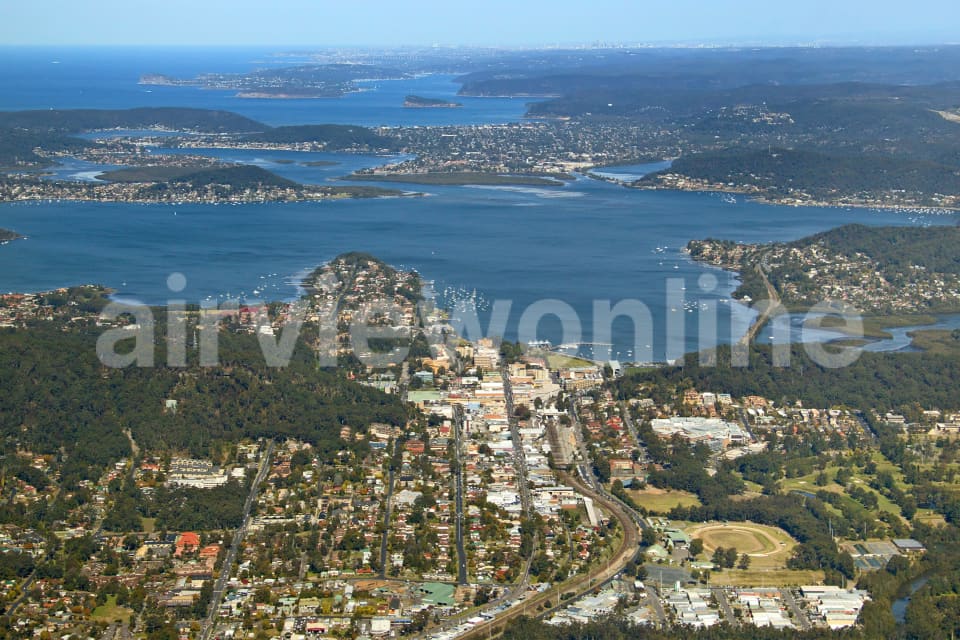 Aerial Image of Gosford to Sydney City
