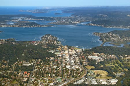 Aerial Image of GOSFORD TO SYDNEY CITY
