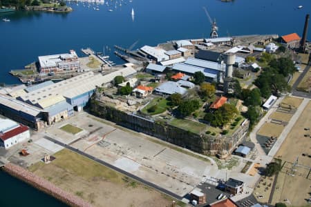 Aerial Image of COCKATOO ISLAND CLOSE UP