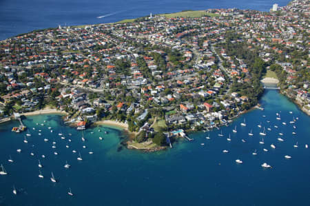 Aerial Image of VAUCLUSE AND WATSONS BAY