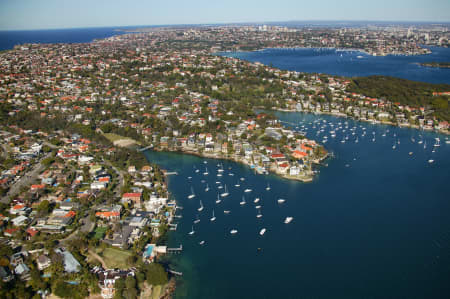 Aerial Image of PARSLEY BAY AND VAUCLUSE BAY
