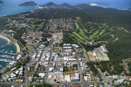 Aerial Image of NELSON BAY, NSW