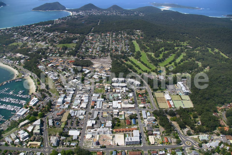 Aerial Image of Nelson Bay, NSW