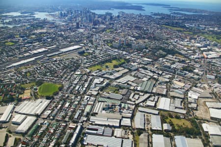 Aerial Image of ALEXANDRIA AND EVELEIGH RAILYARDS